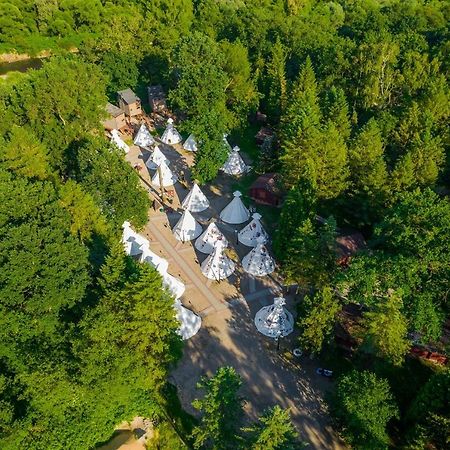 Wioska Indianska River Park Zator Ngoại thất bức ảnh